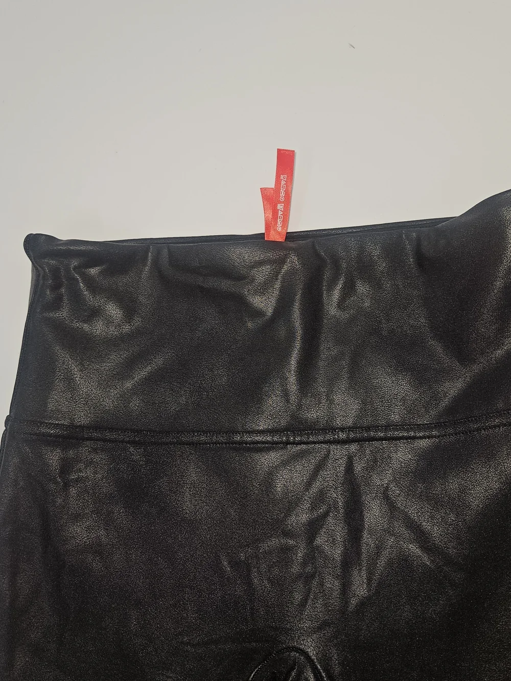 SPANX Black Leggings with Red Branded Tag - Picture 2 of 5